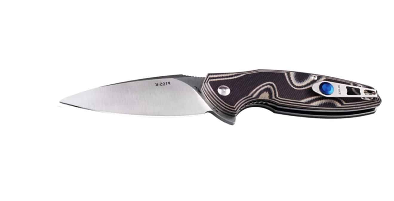 Cutit de buzunar Ruike Fang Grey, 9 cm