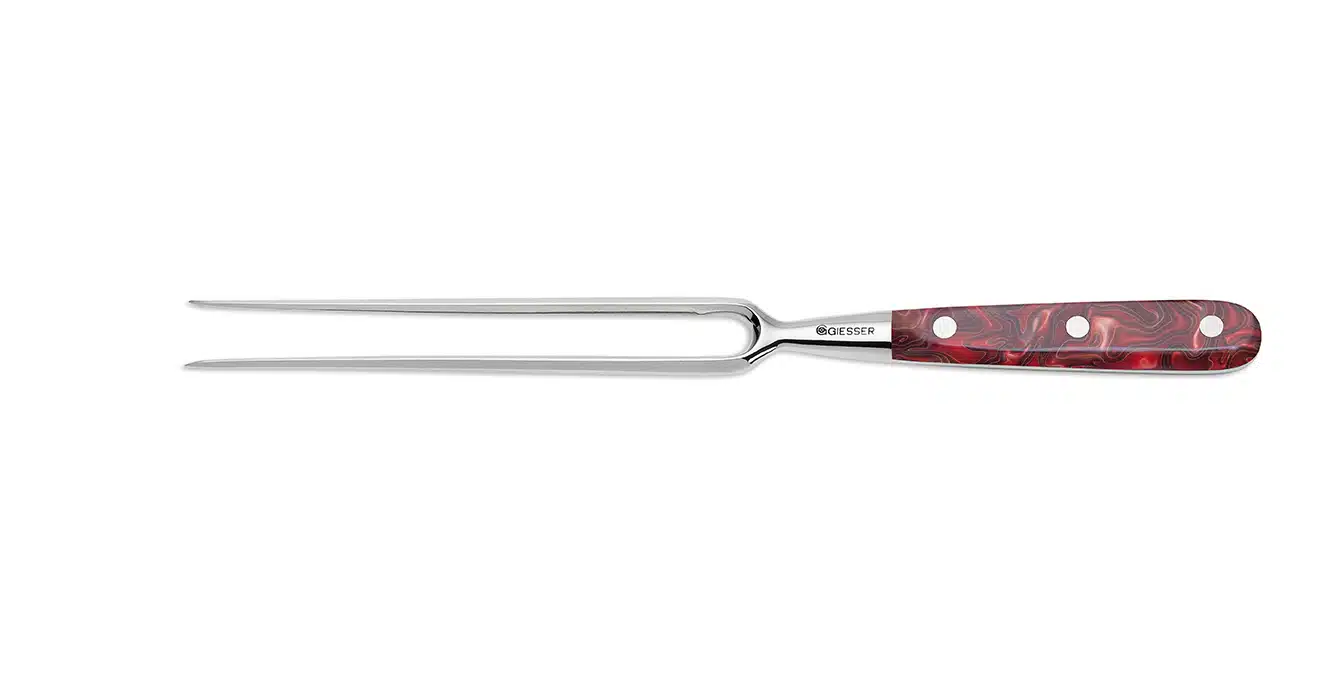 Fork No.1 – Furculita pentru carne cu maner "Red Diamond"