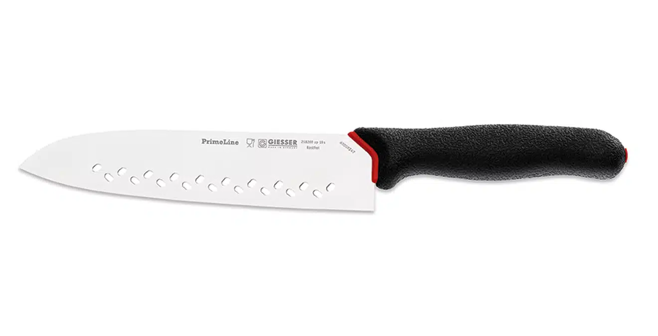 Cutit Santoku (PrimeLine) pentru taiat sunca uscata afumata) 19 cm