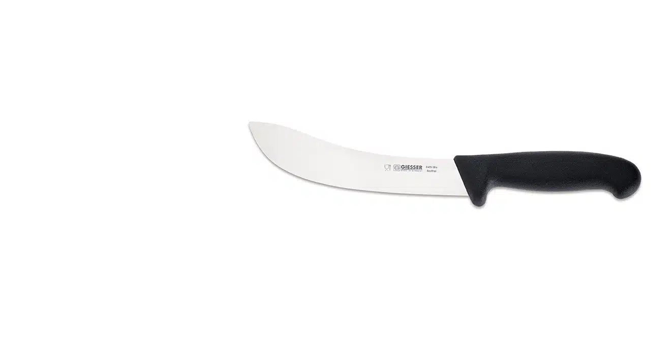 Cutit pentru slanina de 16 cm, cu lama groasa curbata si varf latit
