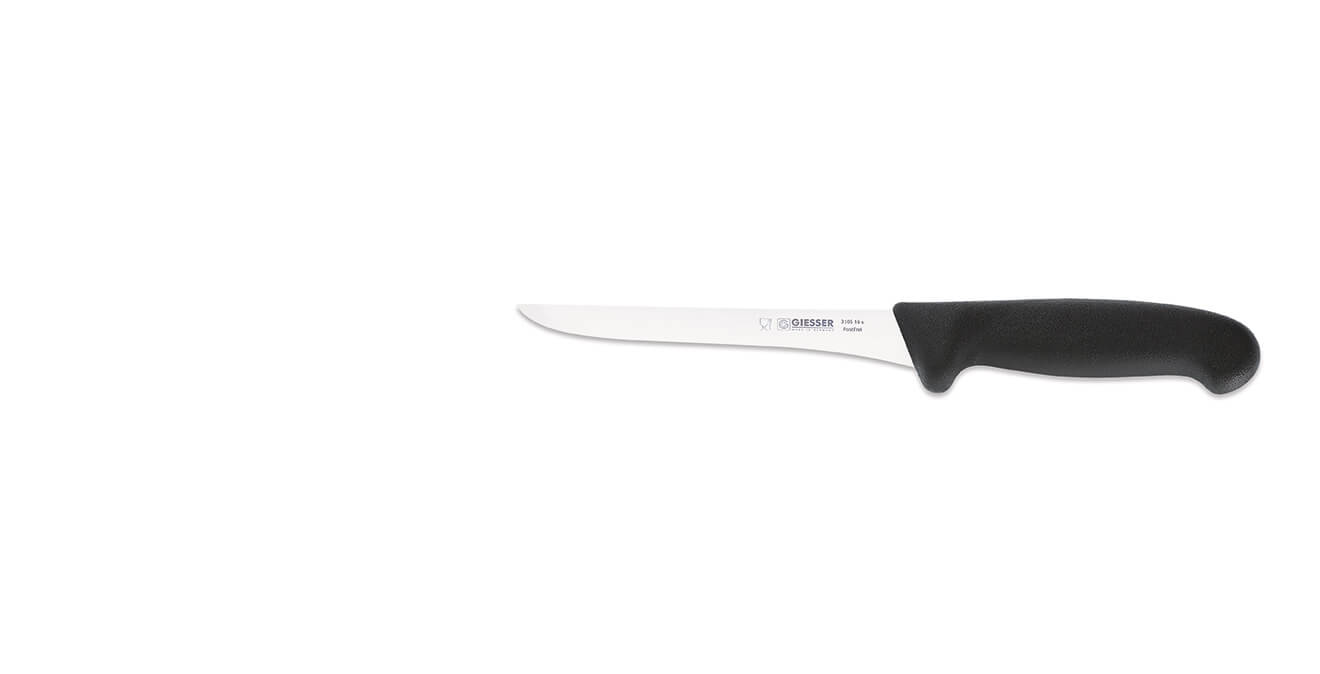 Cutit GIESSER drept, cu lama dura, pentru injunghiere si demontare - 16 cm