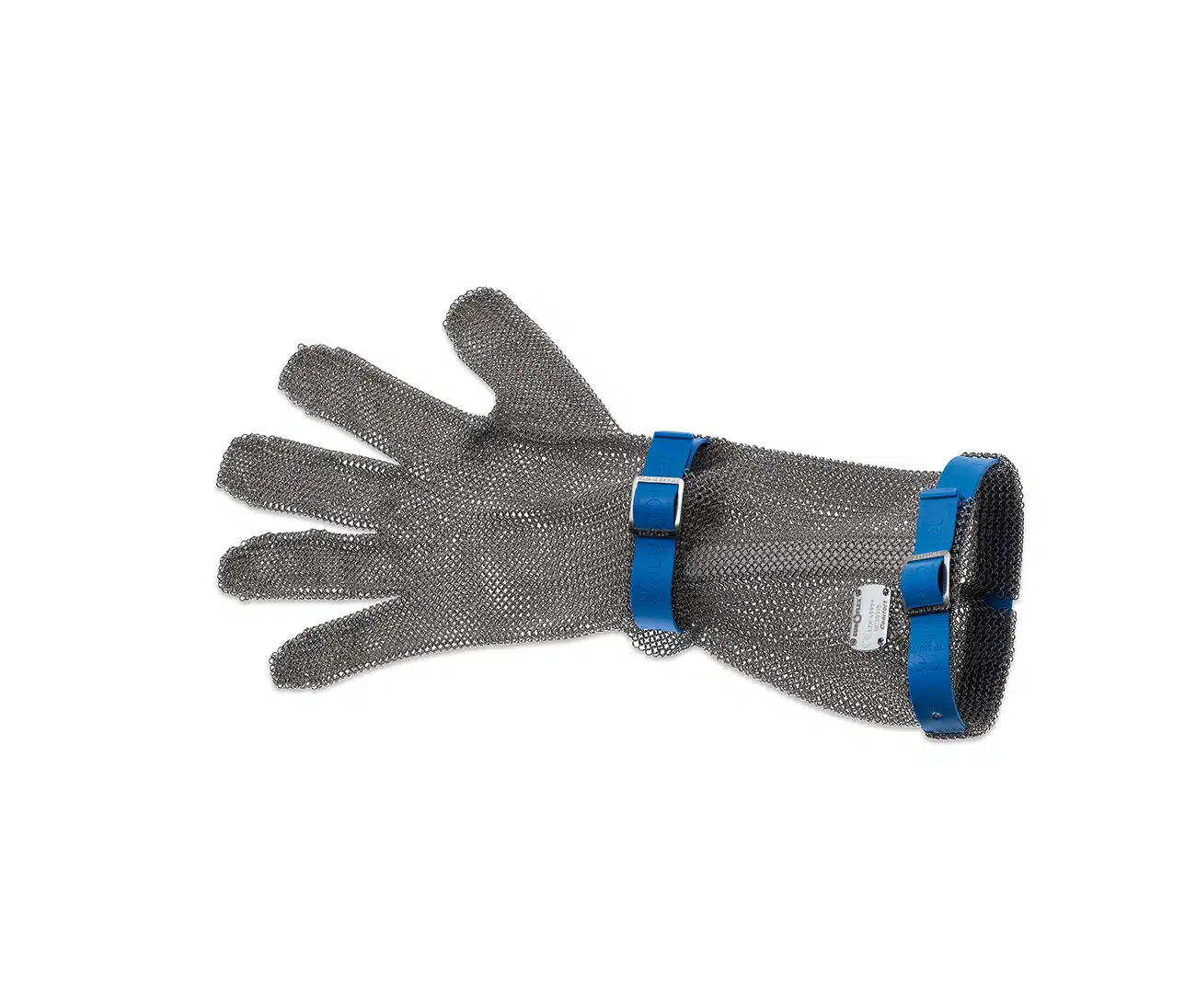 Manusa de protectie cu inel de otel Euroflex pentru antebrat, 15 cm