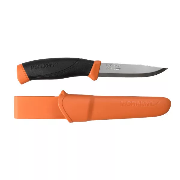 MORAKNIV Cutit de companie cu teaca, portocaliu, in blister