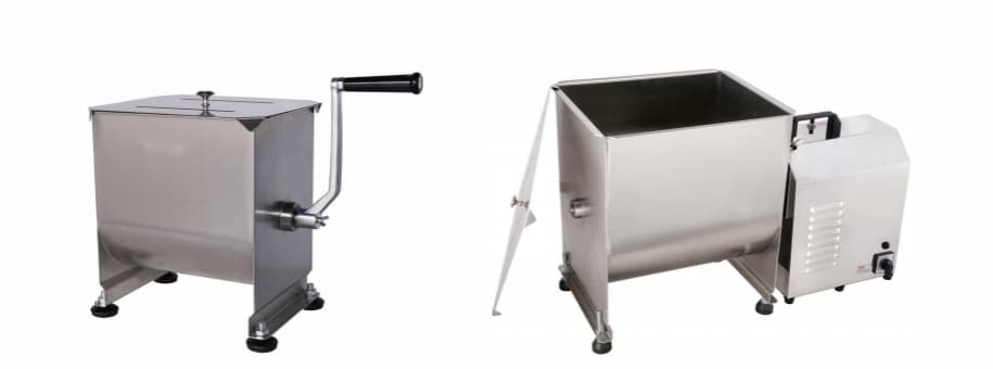 Mixer manual inclinabil INOXFOOD, 50 litri - imagine 4