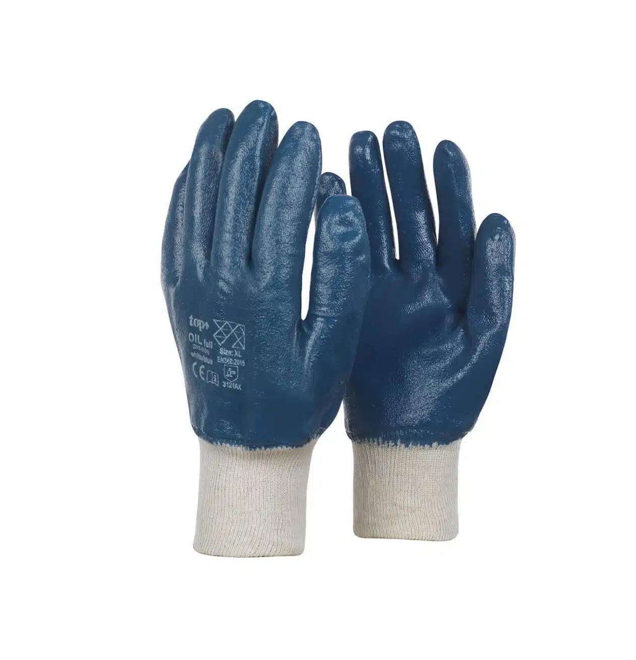 Manusi de protectie, acoperite complet cu nitril 12 perechi/uc.