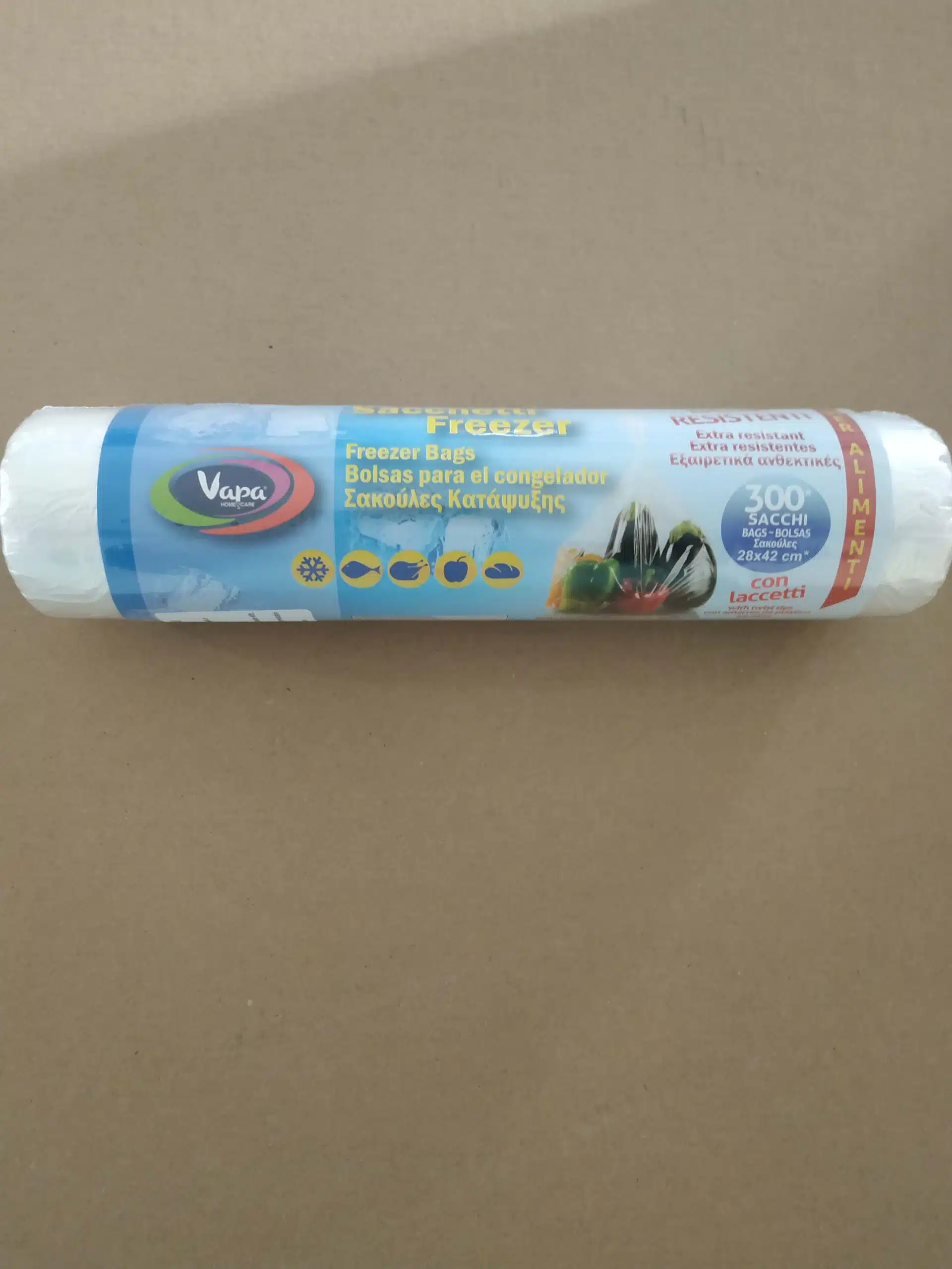 Pungi de congelare Vapa 28x42 cm (set de 300 bucati)