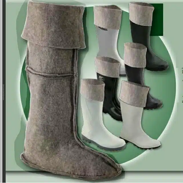 Captuseala pentru cizme, gri, pasla