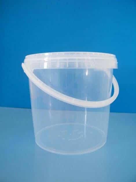 Galeata de plastic cu capac 2750 ml